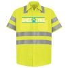 High Visibility Safety Short Sleeve Work Shirt Thumbnail