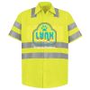 High Visibility Safety Short Sleeve Work Shirt Thumbnail